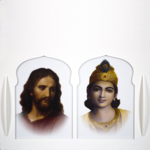 Devotional altar 140x60x13 cm Plexiglass from backlighting with led lights - By reservation - Image 4