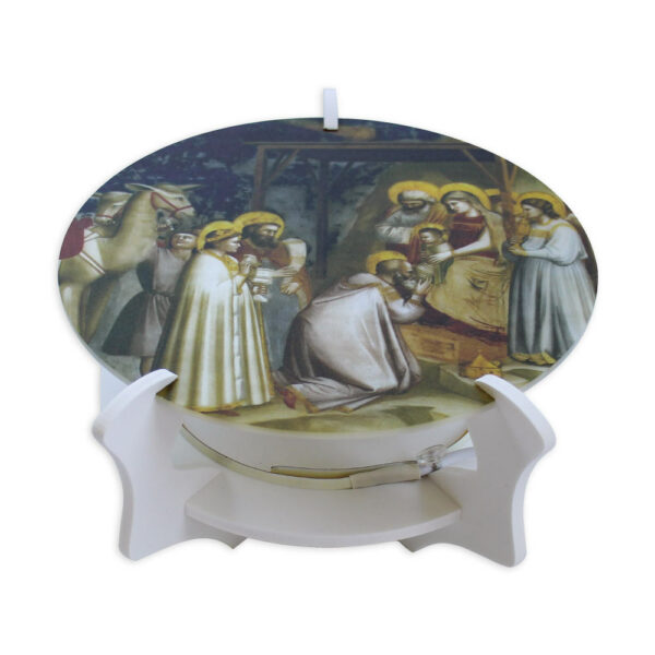 "Magi" lamp 18x22x11 cm Plexiglass from back lighting with led lights - Image 9