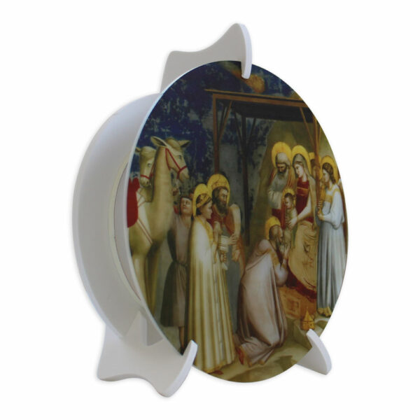 "Magi" lamp 18x22x11 cm Plexiglass from back lighting with led lights - Image 7